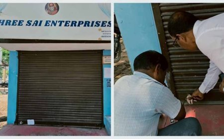 सेंट जेवियर्स स्कूल पर प्रशासन की बड़ी कार्रवाई, यूनिफार्म बेचने वाली दुकान सील
