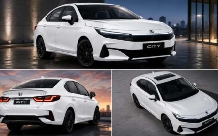 नई Honda City Facelift 2026 भारत में लॉन्च, दमदार फीचर्स और हाइब्रिड ऑप्शन से बढ़ी हलचल