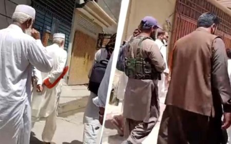 हमजा के जनाजे में दहशत का पहरा! सलाउद्दीन-जमीन खान की AK-47 के साए में पहुंचे आतंकी