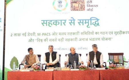 सहकार से समृद्धि की ओर: नवा रायपुर में छह राज्यों की क्षेत्रीय सहकारिता कार्यशाला संपन्न