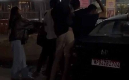 भोपाल में बर्थडे पार्टी के बाद युवकों का हाईवोल्टेज ड्रामा, तेज रफ्तार कार से कई लोगों को मारी टक्कर