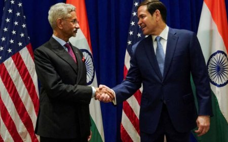 भारत-अमेरिका वार्ता में मजबूत साझेदारी पर जोर, जयशंकर-रुबियो की साझा प्रेस कॉन्फ्रेंस