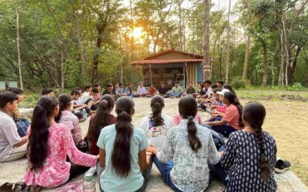 देवपुर में समर कैंप का आयोजन- बच्चों ने प्रकृति के सानिध्य में सीखा टीम भावना और रोमांच का पाठ
