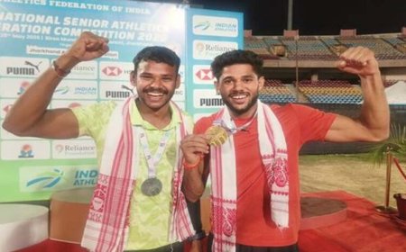 मध्यप्रदेश एथलेटिक्स अकादमी के खिलाड़ियों का राष्ट्रीय प्रतियोगिता में शानदार प्रदर्शन