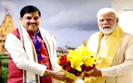 प्रधानमंत्री मोदी के सफल 12 वर्ष पूर्ण होने पर मुख्यमंत्री डॉ. यादव ने दी बधाई