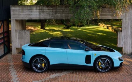 Ferrari की पहली इलेक्ट्रिक कार Luce से उठा पर्दा, शानदार डिजाइन ने जीता दिल