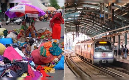 दिल्ली मेट्रो की नई पहल: पुराने कपड़ों से बनेंगे नए प्रोडक्ट, 10 स्टेशनों पर लगेंगे कलेक्शन बॉक्स