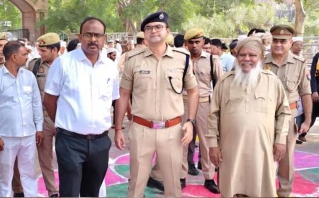 यूपी में शांतिपूर्ण बकरीद, सड़कों पर नमाज और खुले में कुर्बानी पर रहा सख्त अमल