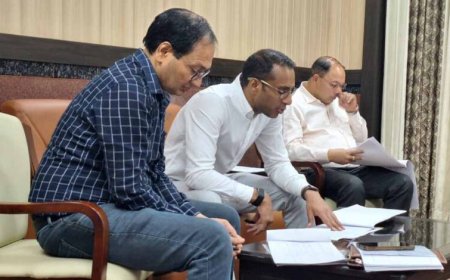 रायपुर : लोक निर्माण विभाग के सचिव ने सड़कों का काम देखा