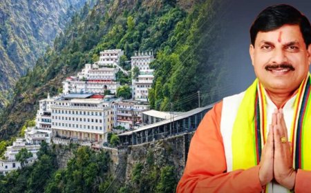 माता वैष्णो देवी पहुंचे CM मोहन यादव, श्राइन बोर्ड के मॉडल से हुए प्रभावित; बताई यात्रा की खास वजह