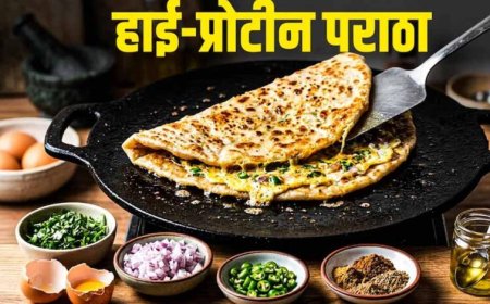 प्रोटीन से भरपूर अंडा पराठा: सुबह के नाश्ते के लिए आसान और टेस्टी रेसिपी