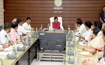 इंदौर के जल संकट की स्थिति पर मुख्यमंत्री डॉ. यादव ने बैठक ली