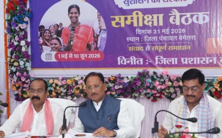 जनता के प्रति संवेदनशीलता ही सुशासन की सबसे बड़ी कसौटी : मुख्यमंत्री  विष्णुदेव साय