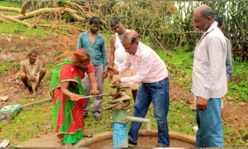 एमसीबी : भीषण गर्मी में राहत: हैंडपंप मरम्मत से ग्रामीणों को मिली सुविधा