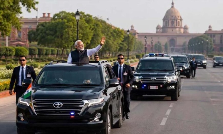 PM मोदी की सादगी की मिसाल: आधा किया अपना काफिला, SPG को दिए खास निर्देश
