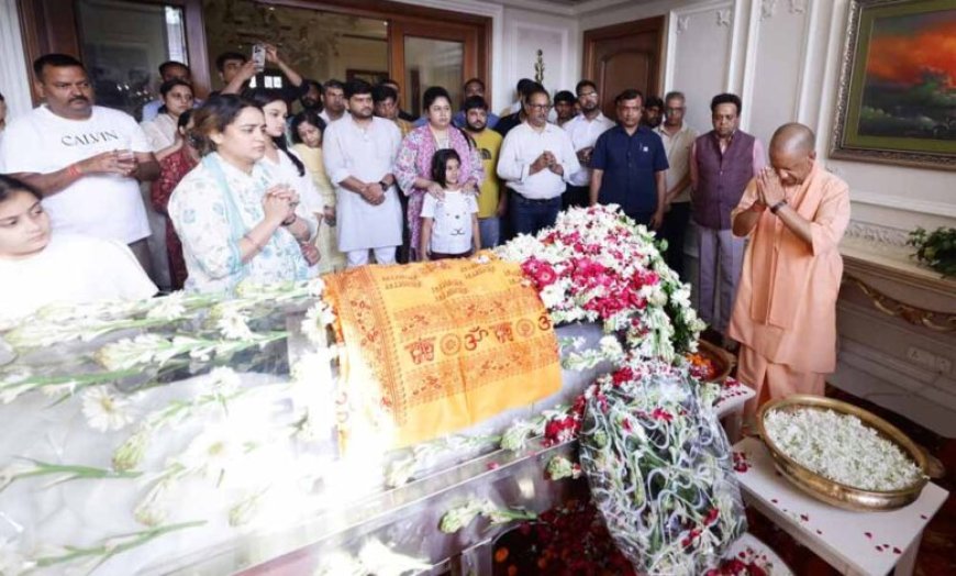 अपर्णा यादव के घर पहुंचे मुख्यमंत्री, प्रतीक के निधन पर जताया शोक