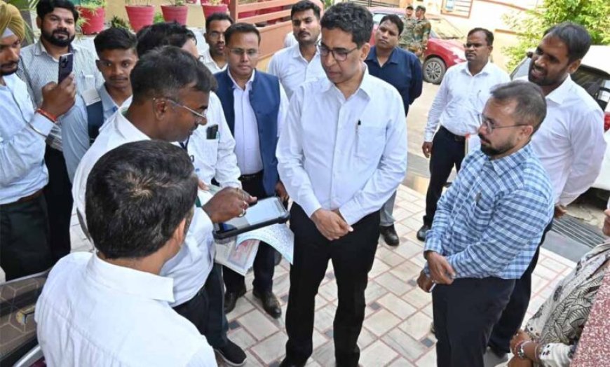 केंद्रीय सचिव ने परखी धरातल की हकीकत; सर्वे टीमें बढ़ाने के निर्देश