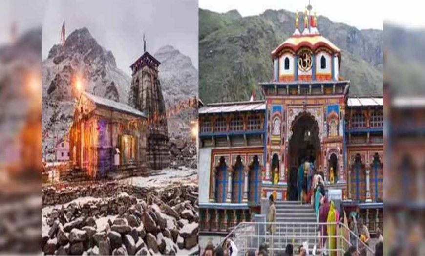 केदारनाथ-बद्रीनाथ में मौसम का कहर, 24 घंटे भारी, येलो अलर्ट जारी