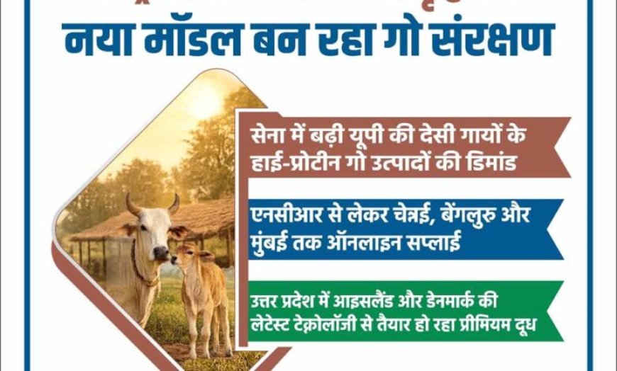 राष्ट्रशक्ति और आर्थिक समृद्धि का नया मॉडल बन रहा गो संरक्षण