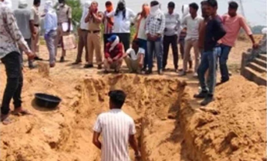 कोरबा में ट्विशा जैसा मामला! दफनाने के 4 दिन बाद कब्र से निकाला विवाहिता का शव