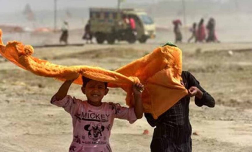 यूपी में मौसम के दो रंग: कहीं आंधी-बारिश तो कहीं 47 डिग्री की झुलसाने वाली गर्मी