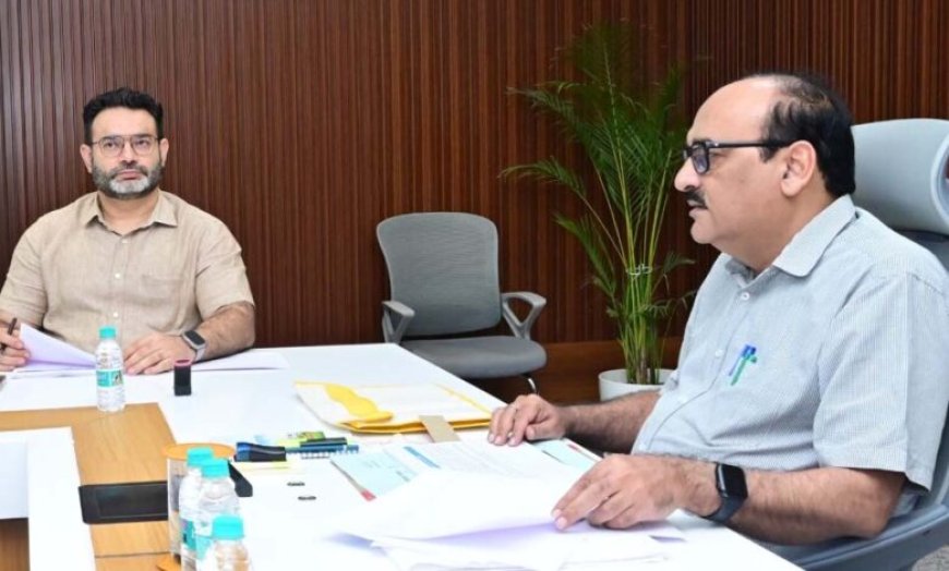मुख्य सचिव ने समग्र शिक्षा अभियान 2026 के बजट प्लान की बैठक ली- दिया गुणवत्ता और नवाचार पर विशेष जोर