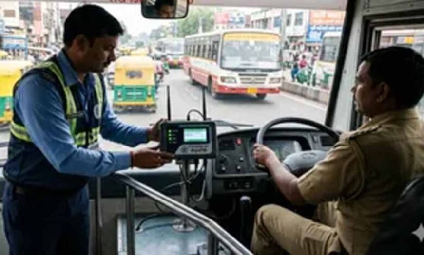 अब हर बस-टैक्सी पर होगी नजर: यूपी में 5 लाख वाहनों में लगेगा ट्रैकिंग डिवाइस