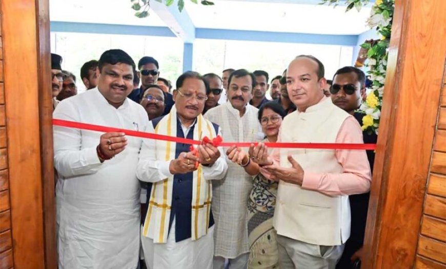 युवाओं के लिए तकनीकी क्रांति की सौगात: मुख्यमंत्री  विष्णुदेव साय ने किया अत्याधुनिक आईटी पार्क का लोकार्पण