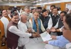 MP राज्यसभा चुनाव: भाजपा उम्मीदवार तरुण चुघ और रजनीश अग्रवाल ने भरा नामांकन, CM मोहन यादव रहे मौजूद