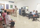 पुलिस मुख्यालय में सुरक्षाकर्मियों को दिया फायर सेफ्टी का प्रशिक्षण