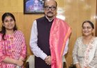 राज्यपाल डेका से सुप्रीम कोर्ट में छत्तीसगढ़ की स्टैंडिंग काउंसिल सुजैन ने की सौजन्य भेंट