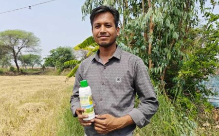 नैनो तकनीक से शैलेंद्र ने पकड़ी आधुनिक खेती की राह, बने मिसाल
