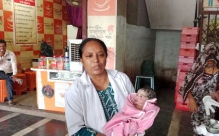 खरगोन में हैरान करने वाली घटना: सार्वजनिक शौचालय में महिला ने दिया बच्चे को जन्म