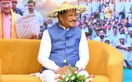 CM साय बोले- खेती हमारी संस्कृति और पहचान की नींव, ड्रोन तकनीक से बदल रही तस्वीर