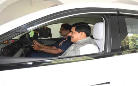 इलेक्ट्रिक कार में सफर करेंगे CM मोहन यादव, गाड़ी नंबर में छिपा खास संदेश बना चर्चा का विषय