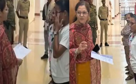 कलेक्टर की संवेदनशीलता ने जीता दिल: UPSC अभ्यर्थी से बोले- ‘परेशान मत हो’, छात्रा हुई भावुक