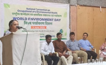 व्यावसायिक और पर्यावरणीय स्वास्थ्य पर राष्ट्रीय सम्मेलन आयोजित