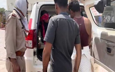टीकमगढ़ के डायल-112 हीरोज सड़क दुर्घटना में घायल दो युवतियों एवं एक युवक को त्वरित सहायता से पहुँचाया अस्पताल