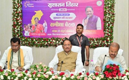 किसानों को खाद-बीज की कोई कमी न हो, छोटे किसानों को मिले प्राथमिकता : मुख्यमंत्री  विष्णु देव साय