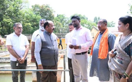 उप मुख्यमंत्री  अरुण साव का बस्तर में कार्यों के निरीक्षण का तीसरा दिन