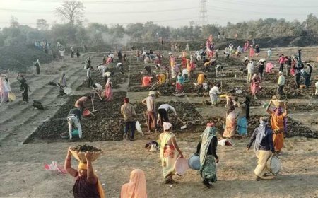 जल संरक्षण का महाअभियान: मनरेगा से गांवों में बढ़ रहा जल भंडार, हरियाली और आजीविका