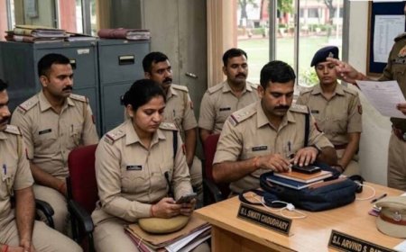 ड्यूटी पर रील बनाना पड़ा भारी, शाहजहांपुर में 6 पुलिसकर्मी लाइन हाजिर