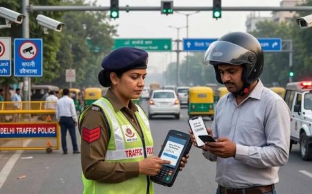 दिल्ली में ई-चालान सिस्टम होगा अपग्रेड, ट्रैफिक शिकायतों का ऑनलाइन निपटारा जल्द