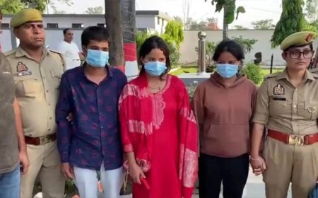 12 करोड़ की सनसनीखेज चोरी का खुलासा, 7 किलो सोना-1 किलो चांदी लेकर फरार हुए पति-पत्नी और साली गिरफ्तार