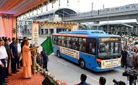 CM योगी की बड़ी सौगात, नोएडा-ग्रेटर नोएडा से जेवर एयरपोर्ट तक चलेंगी EV बसें