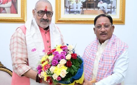 केंद्र-राज्य समन्वय से विकास को मिलेगी नई गति : मुख्यमंत्री विष्णु देव साय
