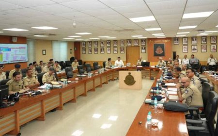 दो दिवसीय पुलिस महानिरीक्षक जोन/विसबल जोन की त्रैमासिक समीक्षा बैठक संपन्न