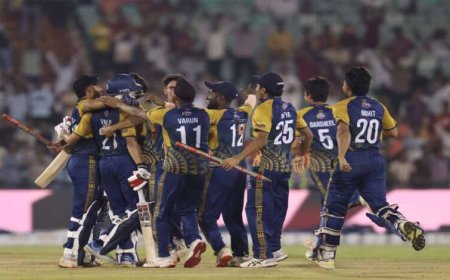 CCPL Season 3 की चैंपियन बनी बिलासपुर बुल्स, फाइनल में रायगढ़ लायंस को 7 विकेट से हराया