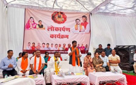 वन मंत्री केदार कश्यप ने किया विभिन्न जनहितकारी निर्माण कार्यों का लोकार्पण