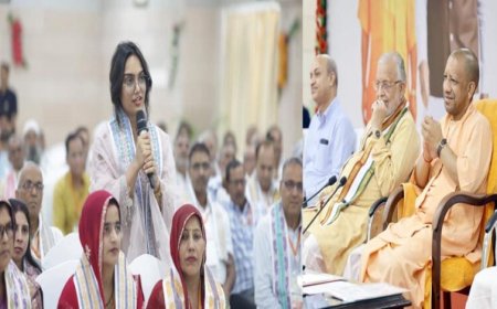 सीएम योगी का आभार जताने पहली उड़ान से लखनऊ आए जेवर के किसान, बोले- सपना कर दिया साकार